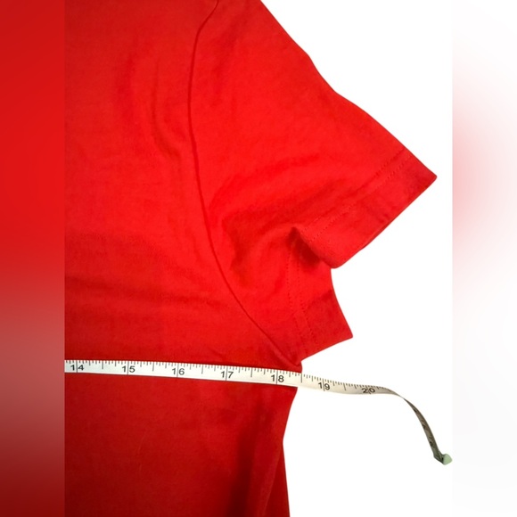 Sacai Bandana Print T-shirt Dress in Red Size 3/ US Large-10 - Picture 10 of 14